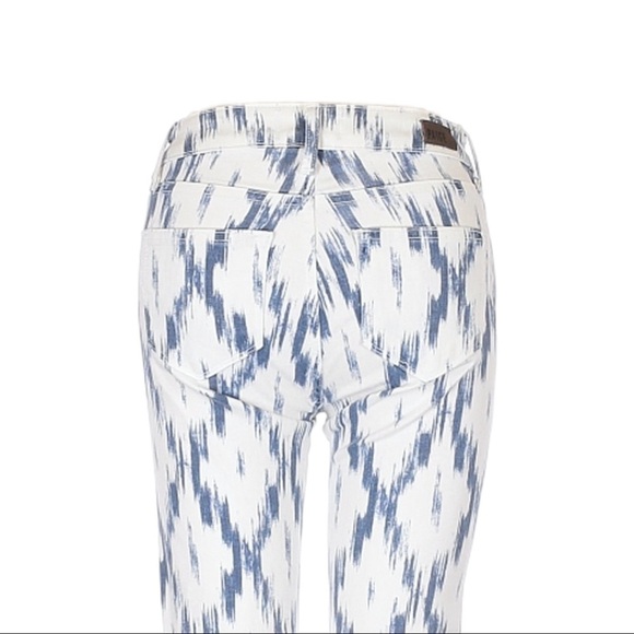 Paige Verdugo Alexandria Ikat Boho Print Ultra Skinny Jeans Size 25 - Picture 6 of 12